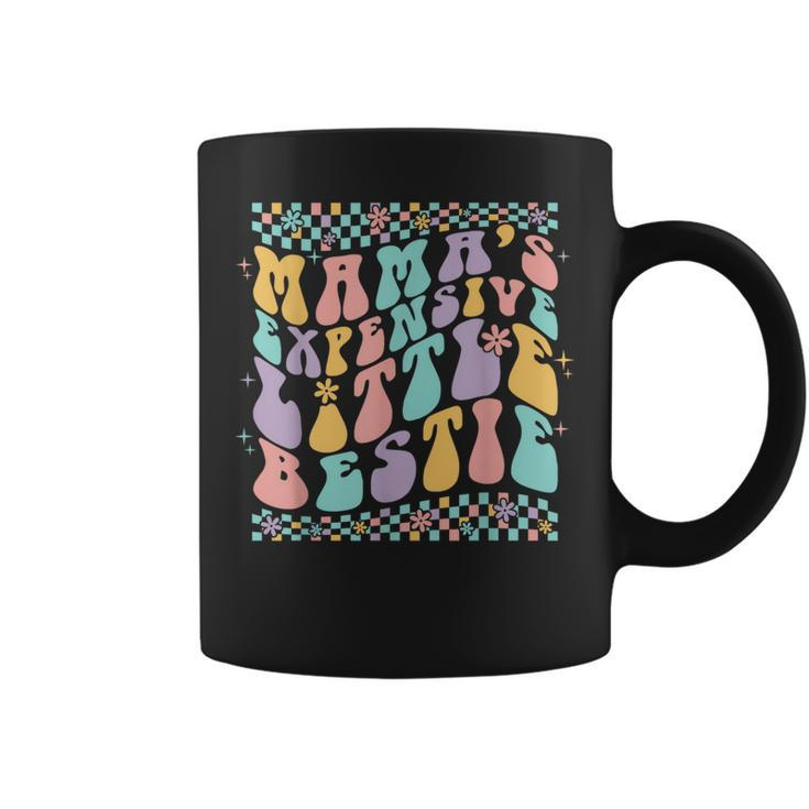 Groovy Mamas Expensive Little Bestie Funny Mothers Day  Coffee Mug
