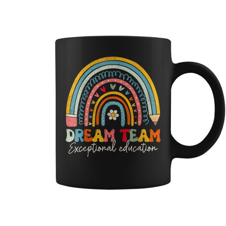 Groovy Pencil Dream Exceptional Education Team Sped Teacher Coffee Mug