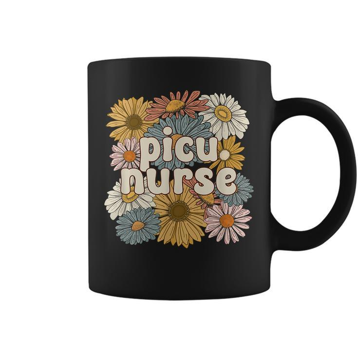 Groovy Picu Nurse Pediatric Intensive Care Unit Coffee Mug