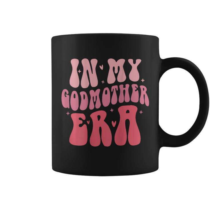 Groovy Retro In My Godmother Era Godmama On Back Coffee Mug