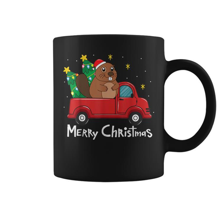 Groundhog Christmas Ornament Truck Tree Xmas Coffee Mug
