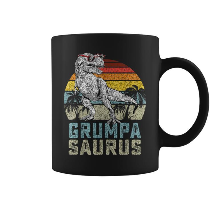 Grumpasaurus T Rex Dinosaur Grumpa Saurus Family Matching  Coffee Mug