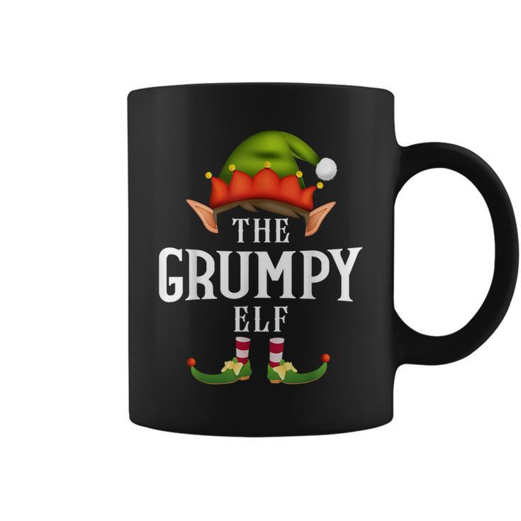 Grumpy Elf Group Christmas Pajama Party Coffee Mug