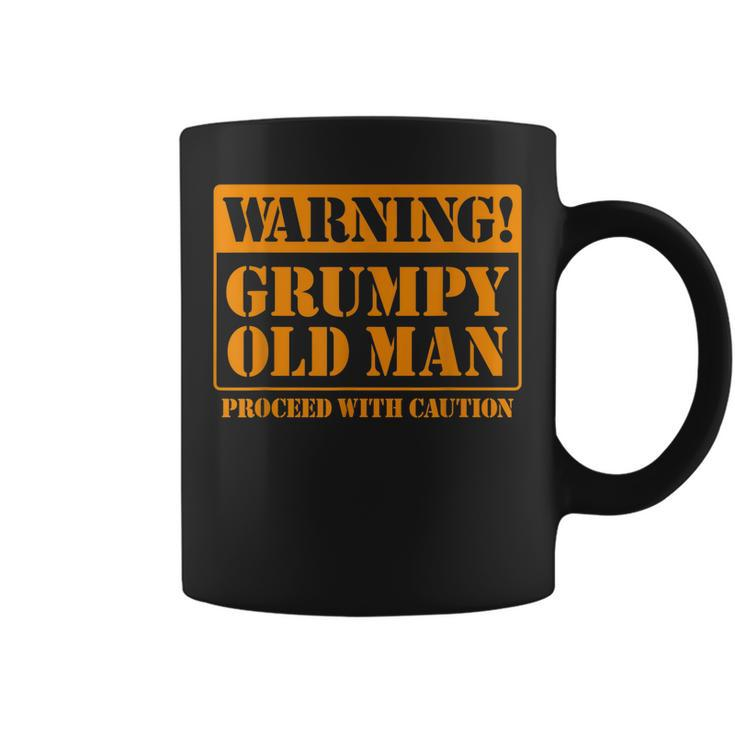 Grumpy Old Man   For Grandfathers Dads Fathers Day  Gift For Mens Coffee Mug