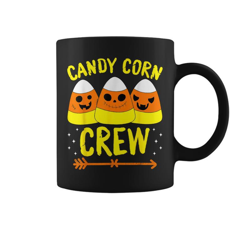Halloween Candy Corn Squad Team Candy Corn Crew Halloween Coffee Mug