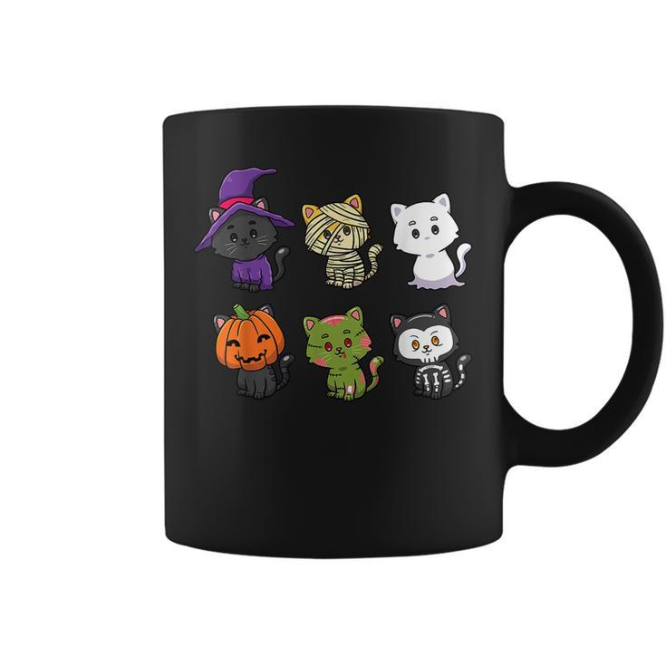 Halloween Cats Lover Horror Cat Costume Spooky Coffee Mug