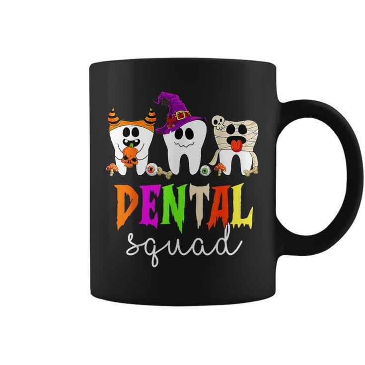 Halloween Costume Dental Squad Trick Or Th Dentist Coffee Mug