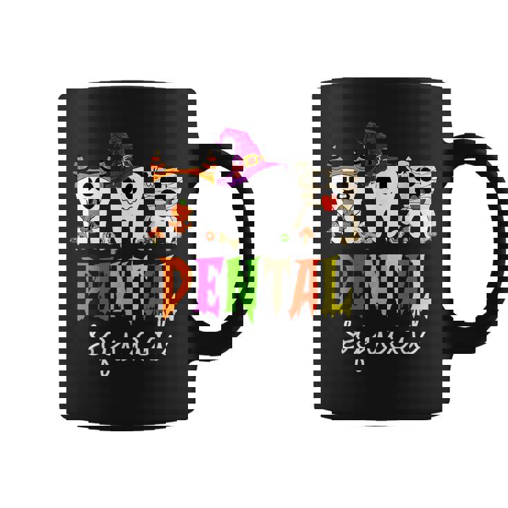 Halloween Costume Dental Squad Trick Or Th Dentist Coffee Mug