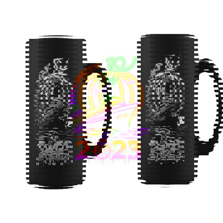 Halloween Cruise Squad 2023 Pumpkin Family Coffee Mug
