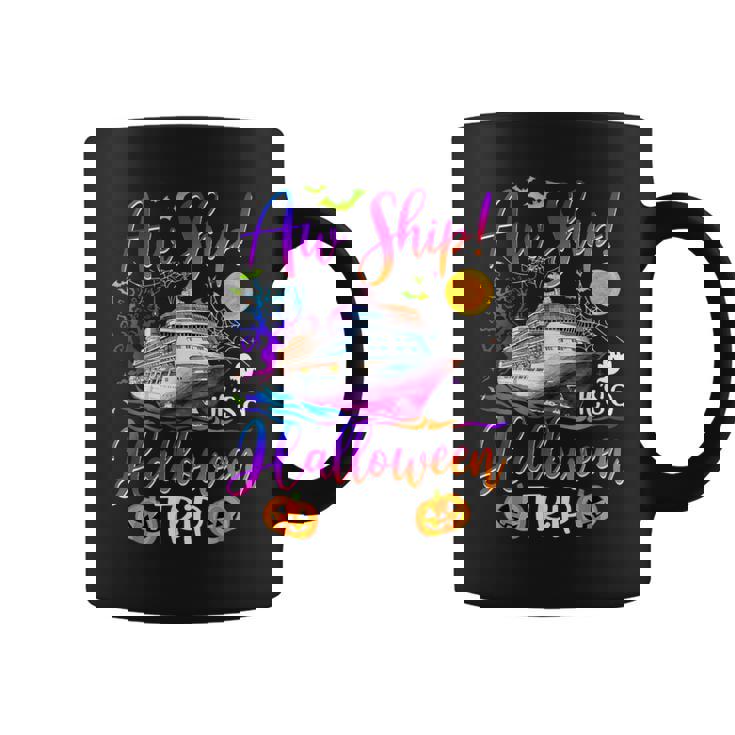 Halloween Cruise Squad Family 2023 Cruising Crew Trip Coffee Mug