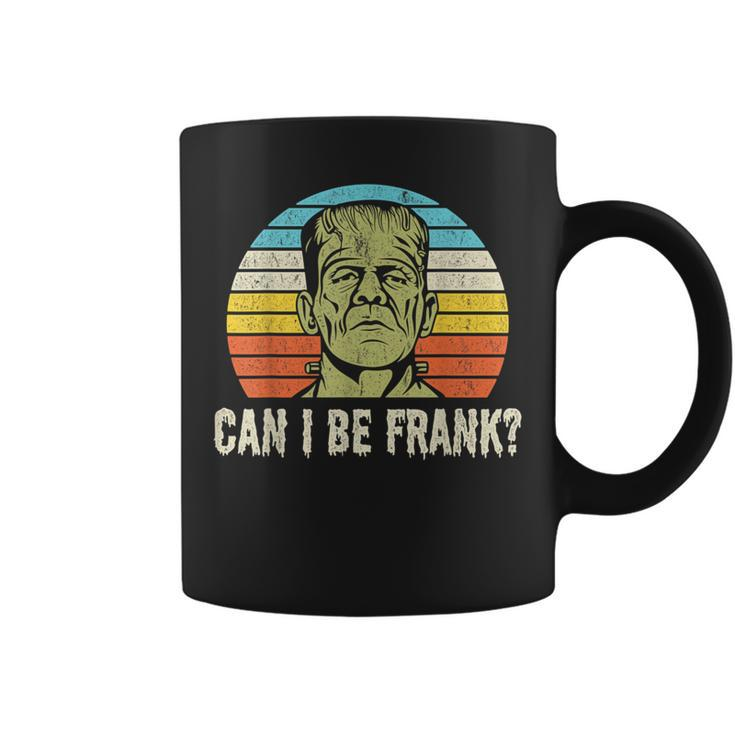 Halloween Can I Be Frank Horror Frankenstein Halloween Coffee Mug