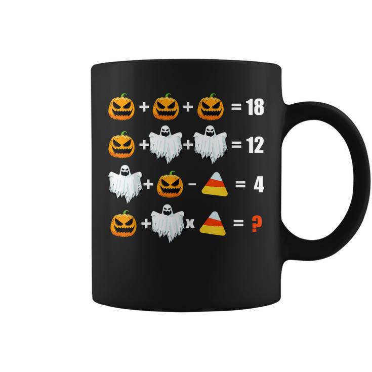 Halloween Order Of Operations Math Halloween Teacher Pumpkin Coffee Mug