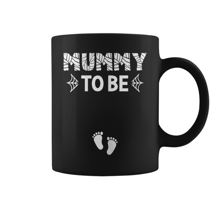 Halloween Pregnancy Announcement  Couples Mummy To Be  Coffee Mug