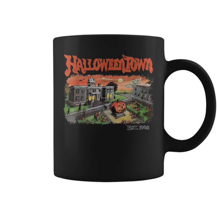 Halloween Town Est 1998 Halloween Horror Spooky Graphic Coffee Mug