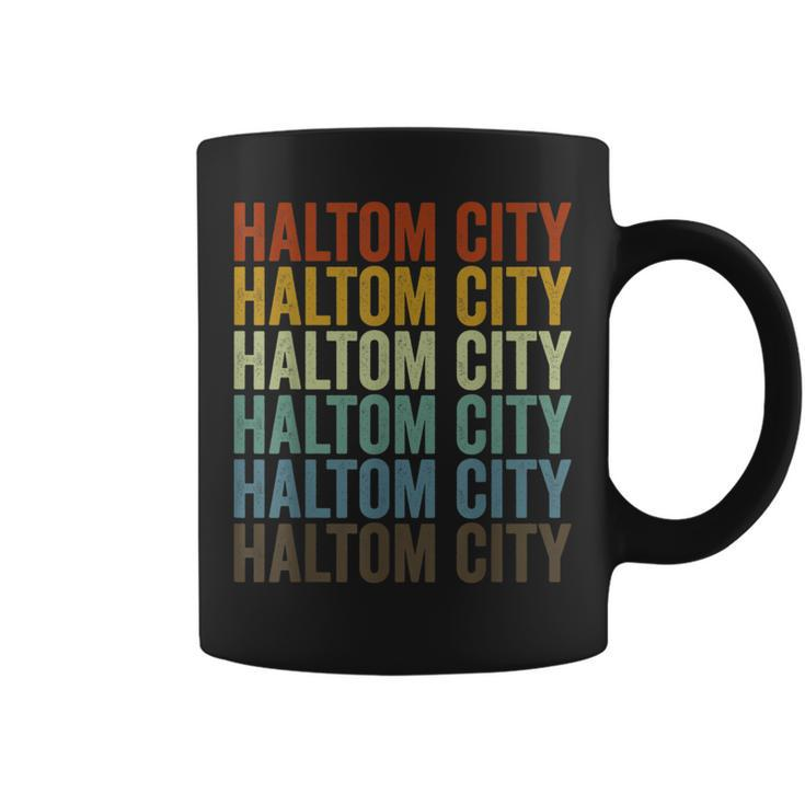 Haltom City City Retro Coffee Mug