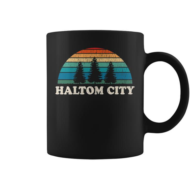 Haltom City Tx 70S Retro Throwback Coffee Mug