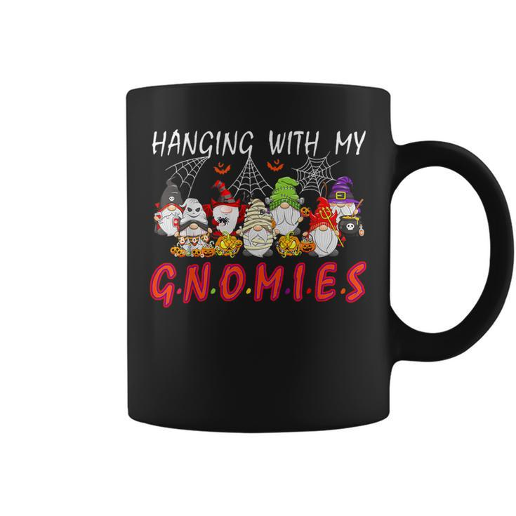 Hanging With My Gnomies Christmas Costume Halloween Gnomes Coffee Mug