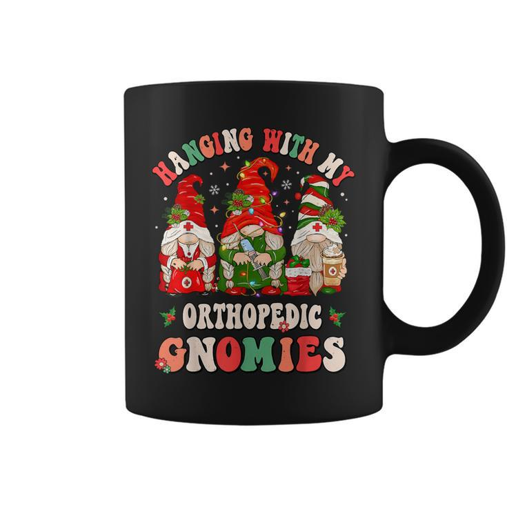 Hanging With My Orthopedic Gnomies Christmas Rn Ortho Nurse Coffee Mug