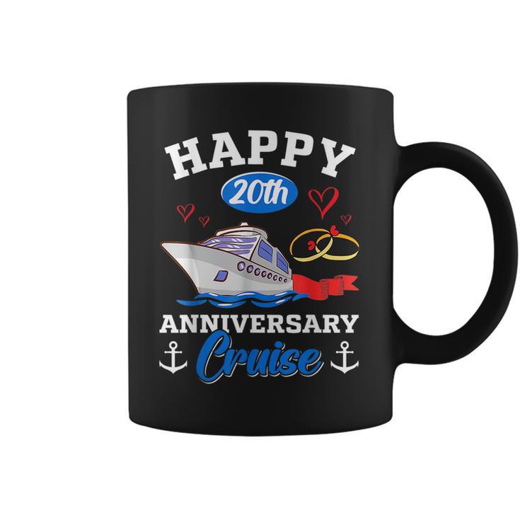 Happy 20Th Anniversary Cruise Funny Wedding Anniversary Coffee Mug