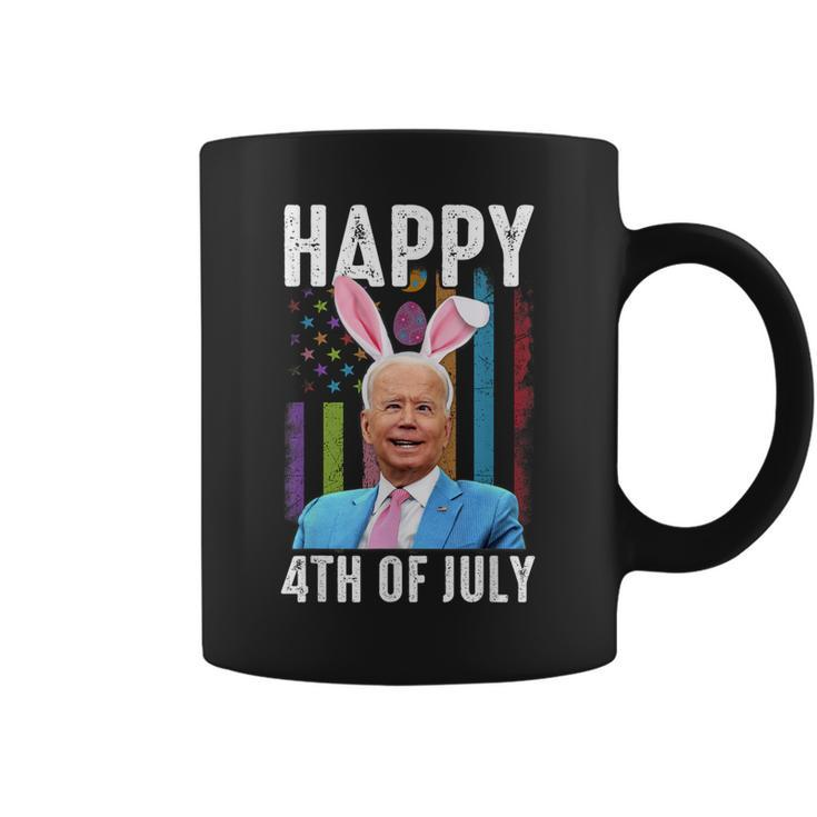 Happy 4Th Of July Joe Biden Easter Day Rabbit Bunny Eggs Coffee Mug