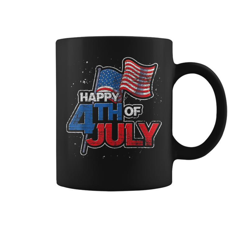 Happy 4Th Of July Us Flag United States Liberty 4Th Of July Coffee Mug