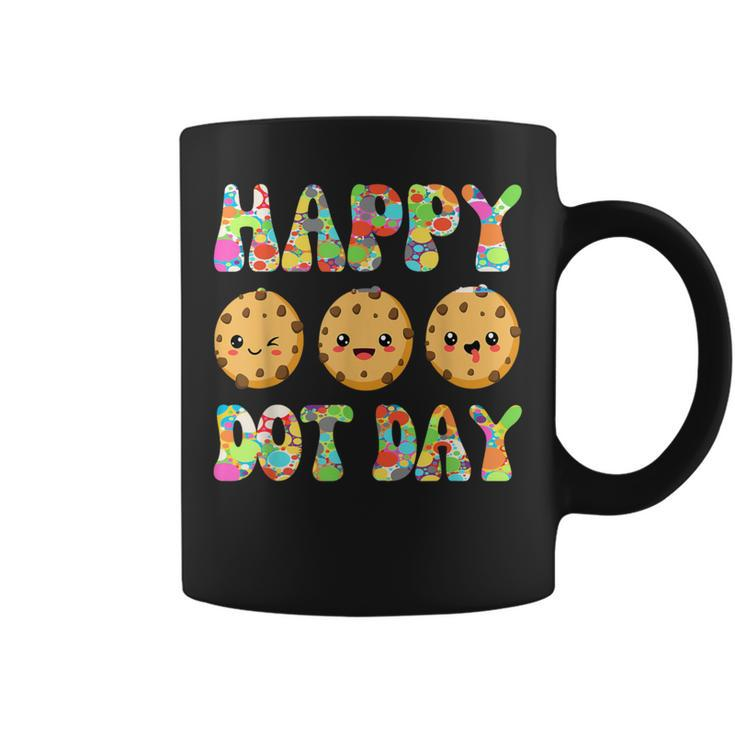 Happy Dot Day Internation Dot Day Cute Colorful Dot Cookies Coffee Mug