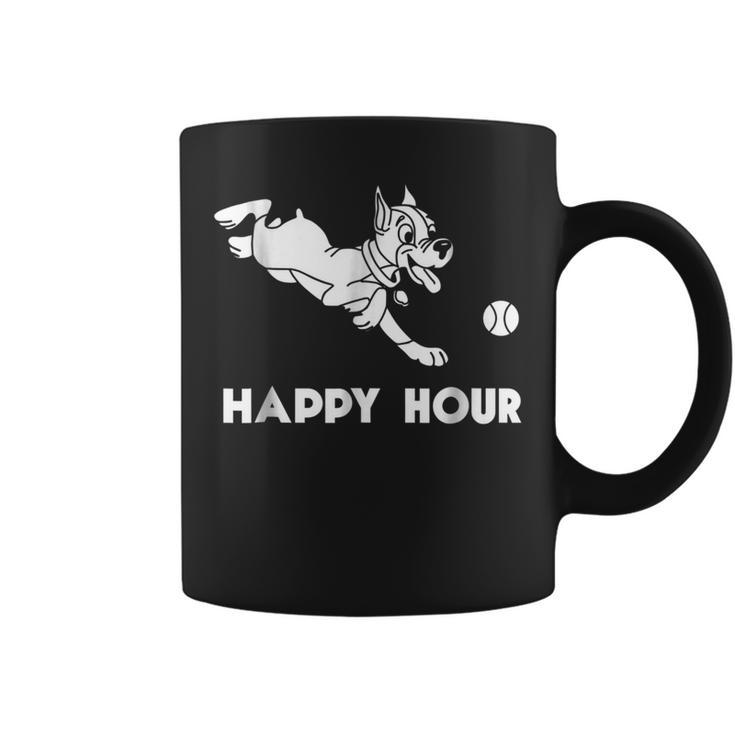 Happy Hour Funny Dog Park  For Pet Lovers Coffee Mug