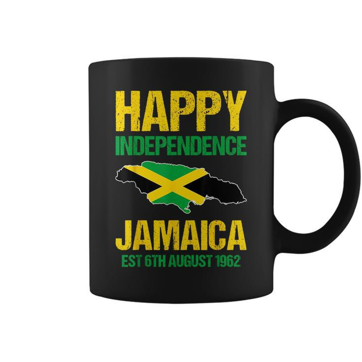 Happy Independence Jamaica Est 6Th August 1962 Jamaican  Coffee Mug