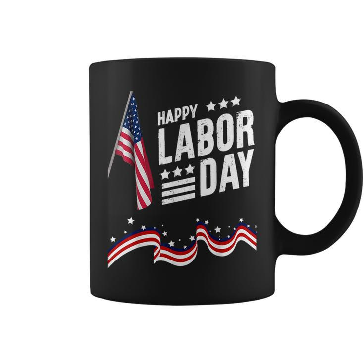 Happy Labor Day Graphic For American Workers Coffee Mug