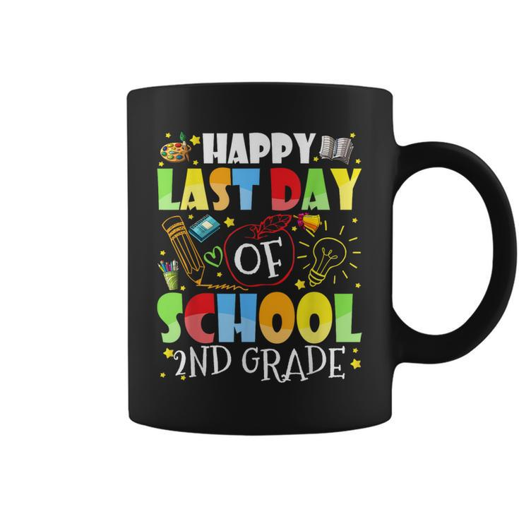 Happy Last Day Of School 2Nd Grade Funny Hello Summer Coffee Mug