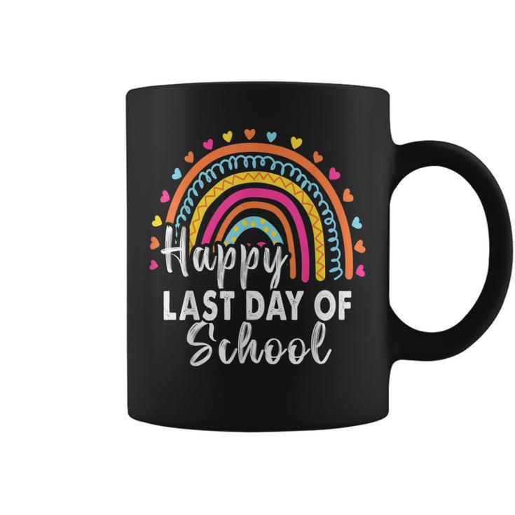 Happy Last Day Of School Students And Teachers End Of School Coffee Mug