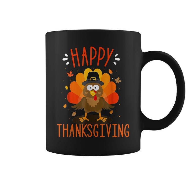 Happy Thanksgiving For Turkey Day Family Dinner Coffee Mug