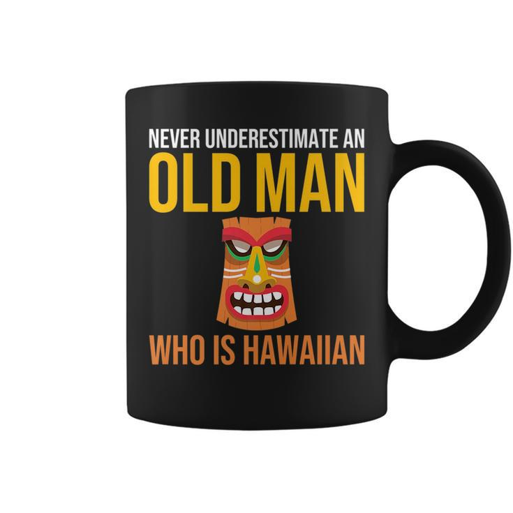 Hawaii Never Underestimate An Old Man Who Is Hawaiian Gift For Mens Coffee Mug