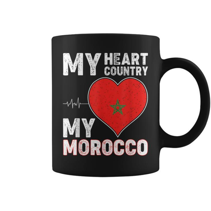 My Heart Country My Morocco For Moroccan Lovers Coffee Mug