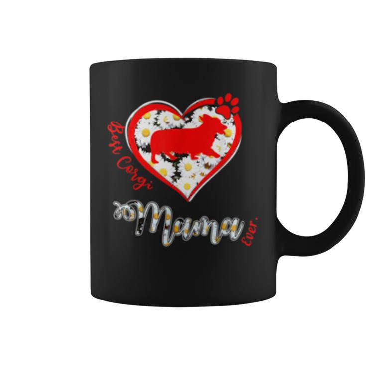 Heart Dog Funny  Best Corgi Mama Funny Mothers Day  Coffee Mug