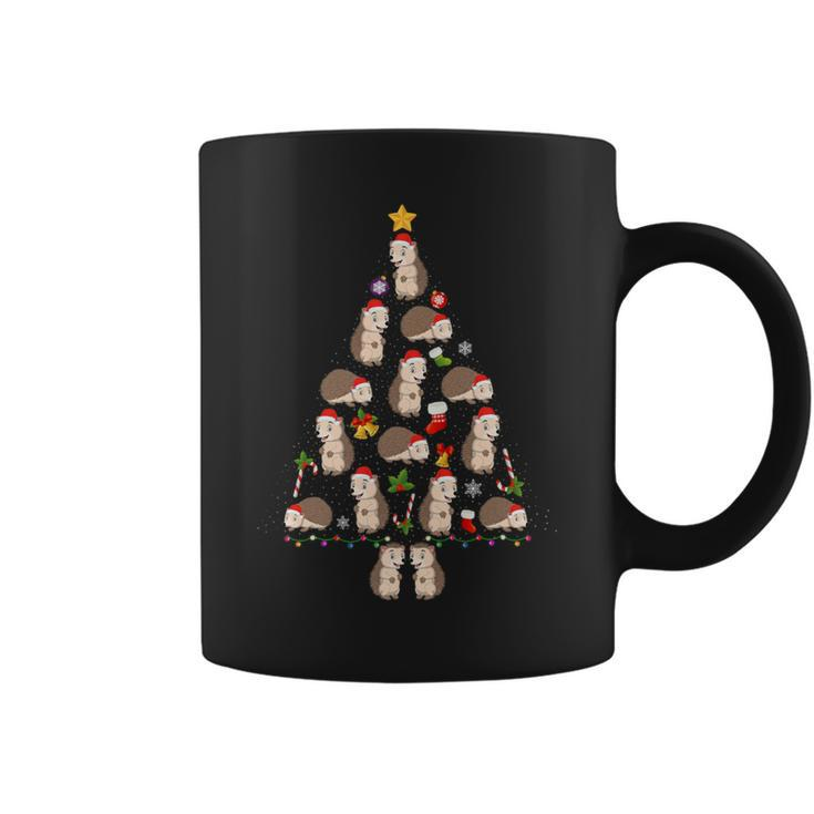 Hedgehog Christmas Tree Ugly Christmas Sweater Coffee Mug