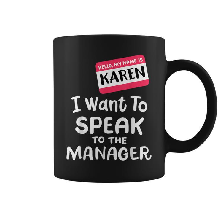 Hello I'm Karen I Want To Speak To Manager Halloween Coffee Mug