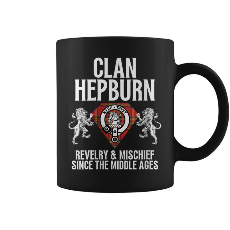 Hepburn Clan Scottish Name Coat Of Arms Tartan Family Party Gift For Womens Coffee Mug