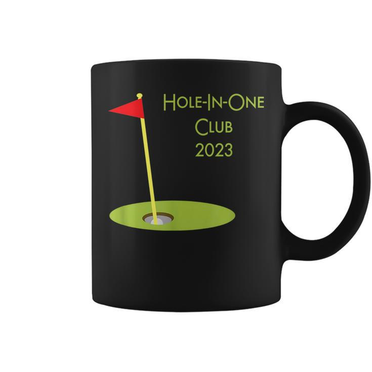 Hole In One Club 2023 Golfing Design For Golfer Golf Player  Coffee Mug