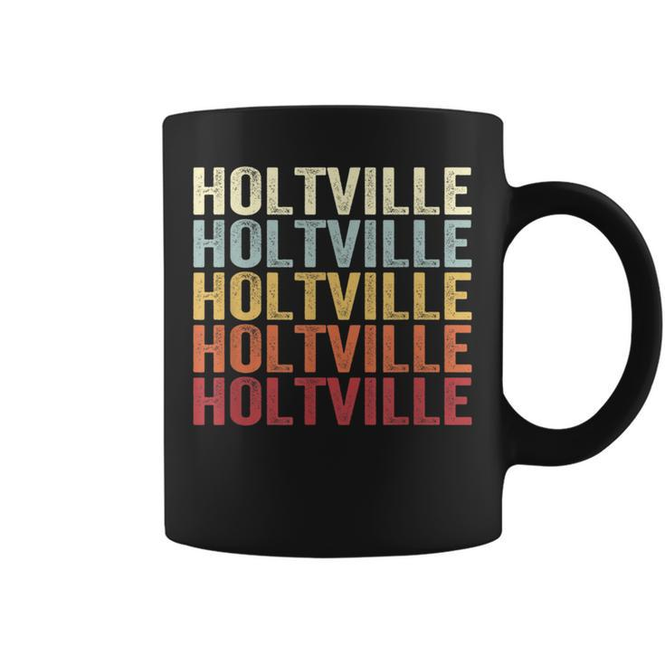 Holtville California Holtville Ca Retro Vintage Text Coffee Mug
