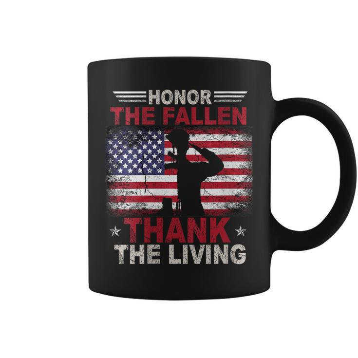 Honor The Fallen Veteran Themed Military Support Veteran Day Coffee Mug
