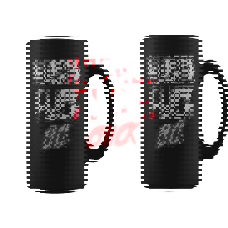 Horror Flick Chick Scary Movie Lover Scary Movie Coffee Mug