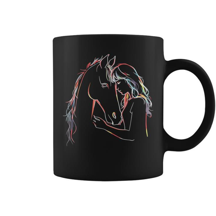 Horse Lover Horseback Riding Equestrian For Girls Coffee Mug
