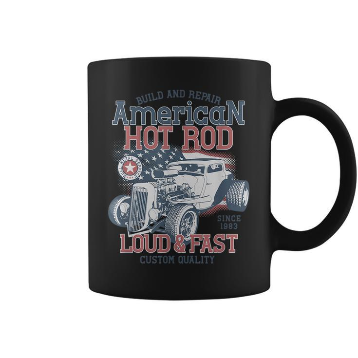 Hot Rod 80S Rockabilly Clothing Sock Hop Vintage Classic Car 80S Vintage Designs Funny Gifts Coffee Mug