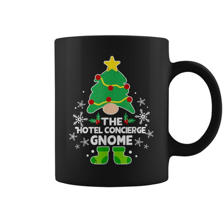 Hotel Concierge Gnome Xmas Family Holiday Christmas Matching Coffee Mug
