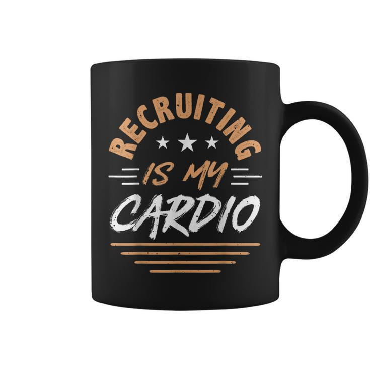 Hr Manager Recruiting Is My Cardio Human Resource Coffee Mug