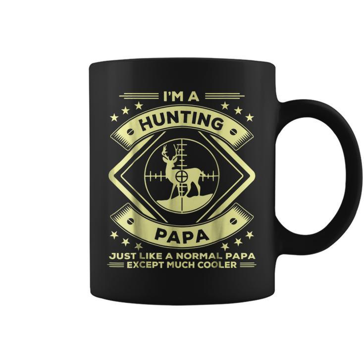 Hunting Papa  Funny Hunter Gifts Father  Coffee Mug