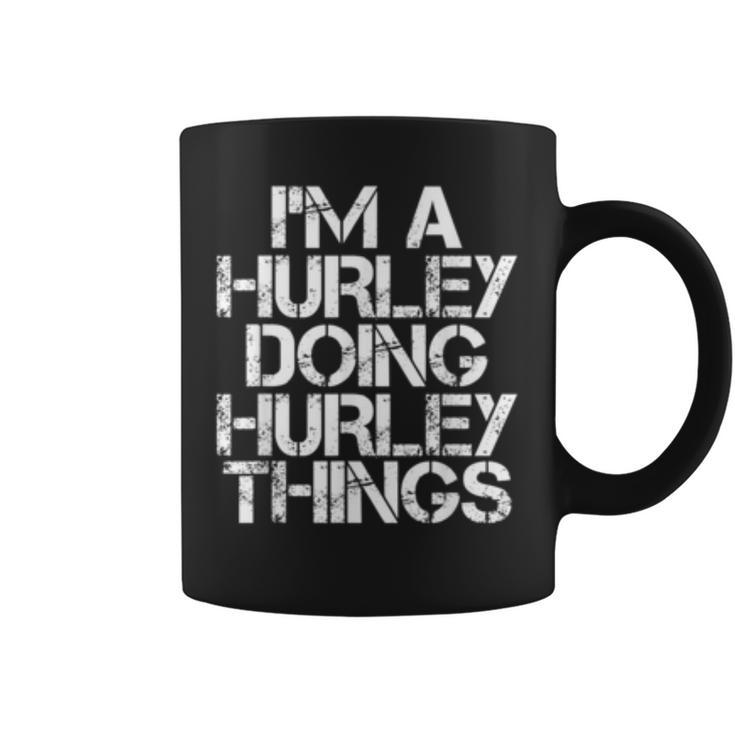Hurley Funny Surname Family Tree Birthday Reunion Gift Idea  Coffee Mug