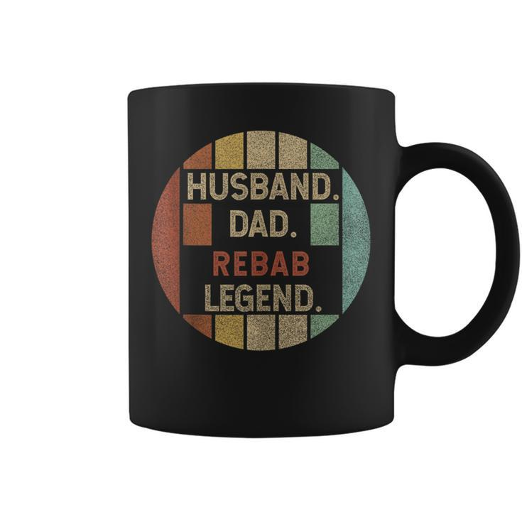 Husband Dad Rebab Legend Vintage Fathers Day Coffee Mug