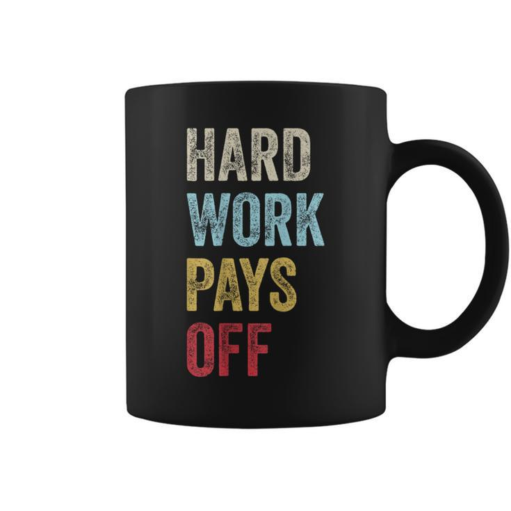 Hwpo Gym Workout Motivational Quote Hard Work Pays Off  Coffee Mug